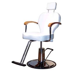 1621 - SILLON DE MAQUILLAJE BLANCO RECLINABLE 1621 - SILLON DE MAQUILLAJE BLANCO RECLINABLE